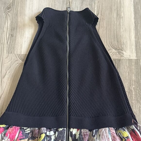 Ted Baker Corino Mockable Pleated Dress in Black Size 4 (US Size 10). MSRP $398 - Picture 12 of 12